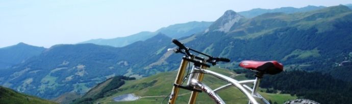 Descente du Lioran en VTT , Dirt Monster -Monts du Cantal