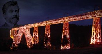  le viaduc de Garabit proche Saint-Flour 