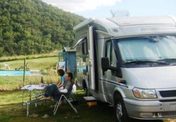  étape camping-car en Auvergne  