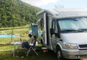 étape camping-car en Auvergne
