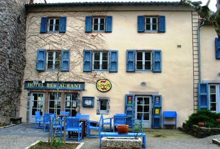  Hôtel restaurant de Gérard Klein à Blesle en Haute-Loire 