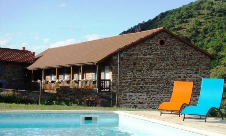 Margaridou à Blesle : Chambres et Table d'hôtes en Auvergne avec piscine